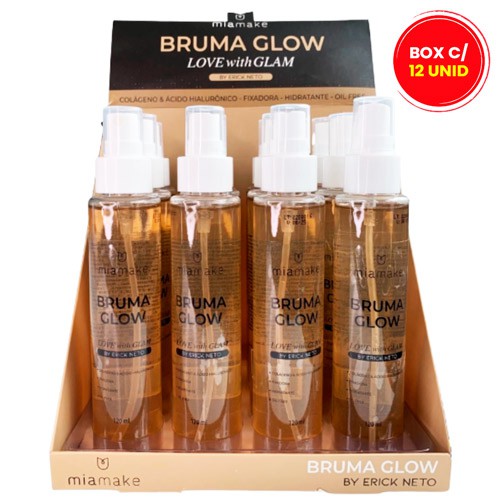 Bruma Facial Glow Love With Glam By Erick Neto Mia Make 304 - Box c/ 12 unid