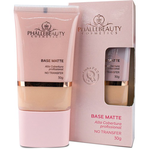 Base Líquida Matte Linha Pro Cor 03 Phállebeauty PH0588