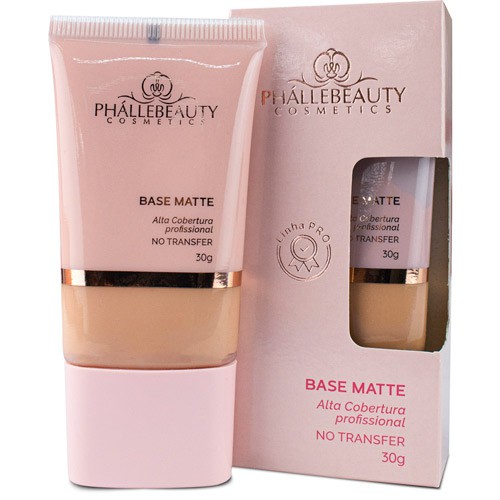 Base Líquida Matte Linha Pro Cor 06 Phállebeauty PH0591