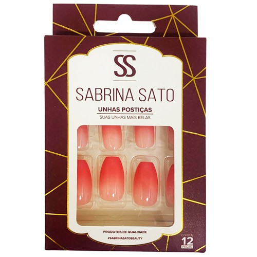 Unhas Postiças Decoradas Autocolantes Sabrina Sato SS-2034