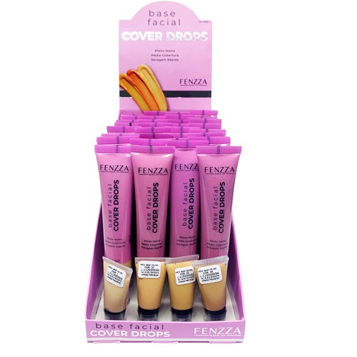 Base Facial Cover Drops Fenzza FZ35021 - Box c/ 32 unid