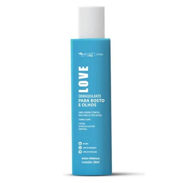 Demaquilante Para Rosto e Olhos Max Love