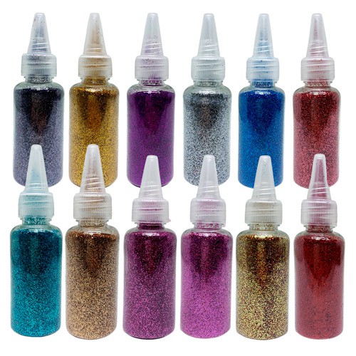 Glitter para Decoração DFGT094036-02-02 - Box c/ 12 unid
