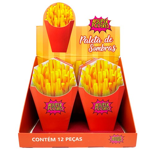 Paleta de Sombras Batata Frita Super Poderes SP103 - Box c/ 12 unid