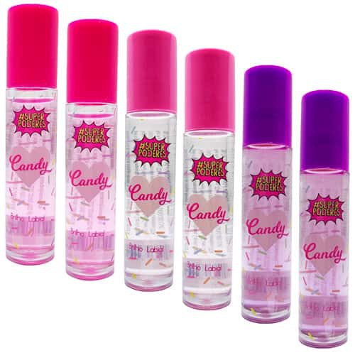 Brilho Labial Candy Super Poderes SP400 - Kit c/ 06 unid