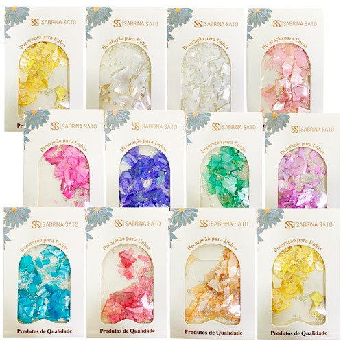 Enfeite para Decoração de Unhas Sabrina Sato SS-2165 - Pcte c/ 12 unid