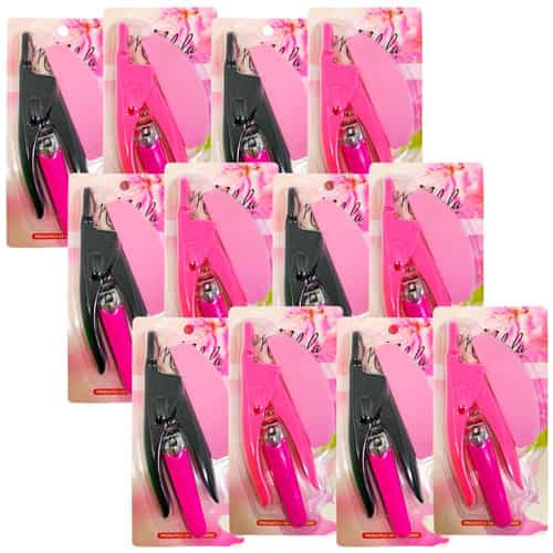 Kit Manicure com 03 Acessórios Mandala JJ-3522 - Pcte c/ 12 unid