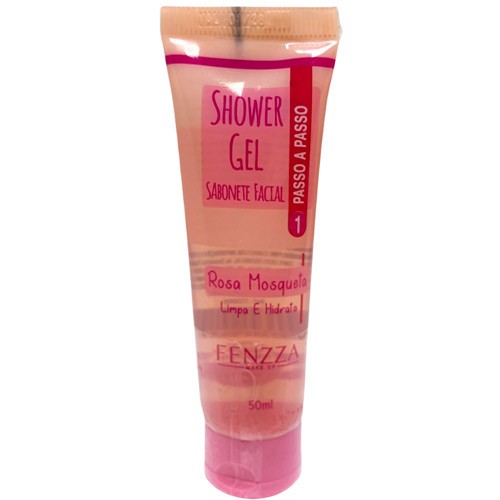 Sabonete Facial Shower Gel Rosa Mosqueta Fenzza FZ26015