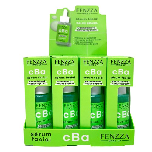 Sérum Facial CBA Salve Brasil Fenzza FZ54012 - Box c/ 24 unid