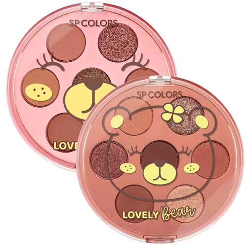 Paleta de Sombras Lovely Bear SP Colors SP273 - Kit c/ 02 unid
