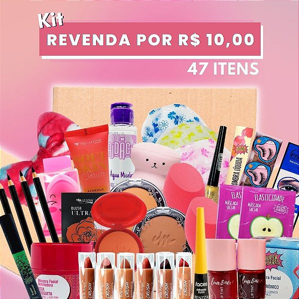 Revenda por R$10,00 - 47 Itens