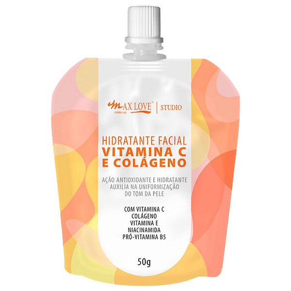 Hidratante Facial Vitamina C e Colágeno Max Love