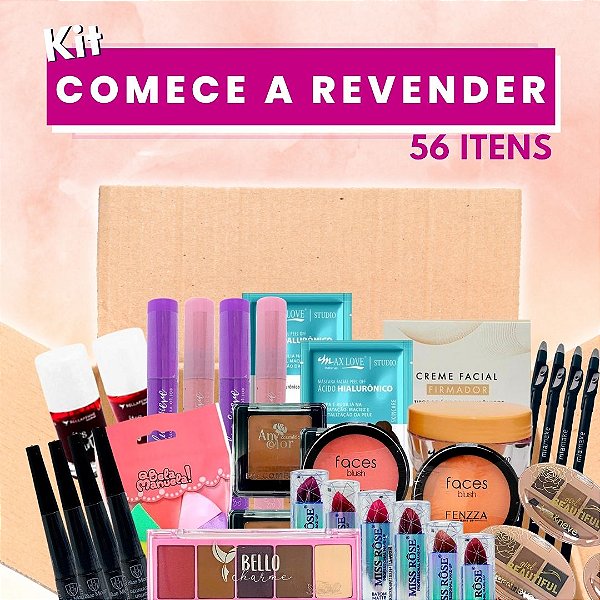 Comece a Revender - 56 Itens