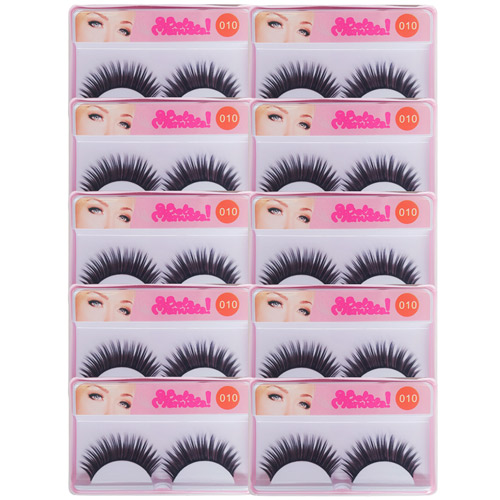 Cílios Postiços 010 Qbela Manuela! QBM00710 - Box c/ 10 unid