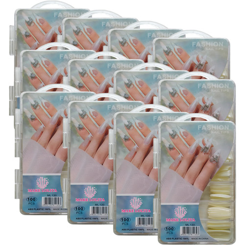 Unhas Postiças Quadrada Make Lolita ML-130 - Pcte c/ 12 unid