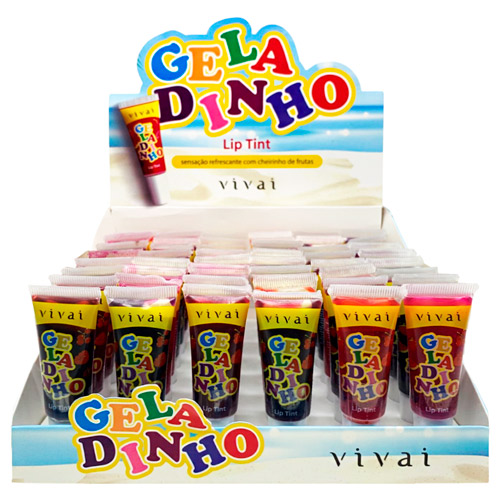 Lip Tint Geladinho Vivai 3071.1.1 - Box c/ 48 unid