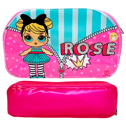 Kit com 02 Necessaire Rose Trilharty KI11