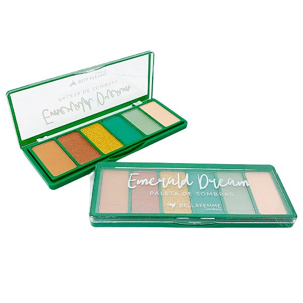 Paleta de Sombras Emerald Dream Bella Femme BF10124