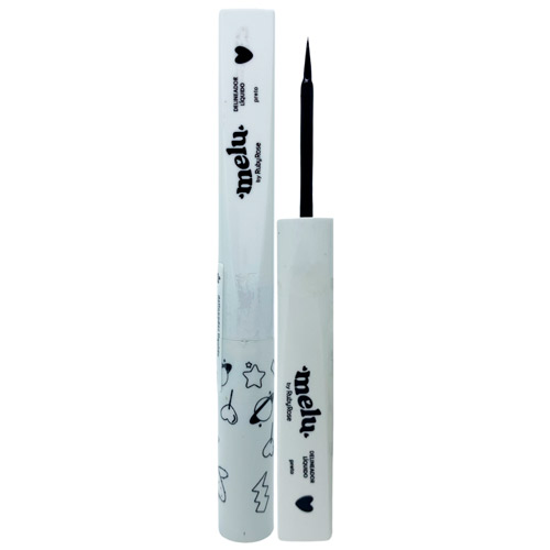 Delineador Líquido Preto Melu Ruby Rose RR-2201