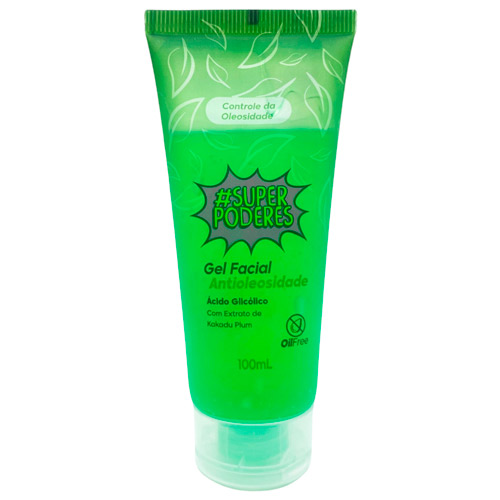 Gel Facial Antioleosidade Super Poderes GFSP02