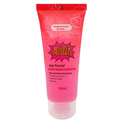 Gel Facial Antirressecamento Super Poderes GFSP03