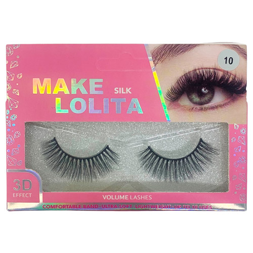 Cílios Postiços 3D 10 Make Lolita ML207