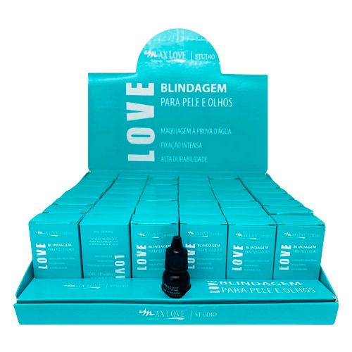 Blindagem para Pele e Olhos Love 10ml Max Love - Box c/ 48 unid