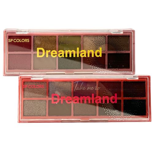 Paleta de Sombras Take Me To Dreamland SP Colors SP271 - Kit c/ 02 unid
