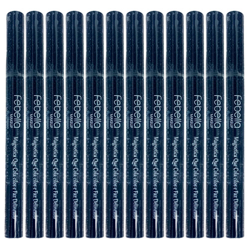 Caneta Delineadora Magnética Febella CD30211 - Pcte c/ 12 unid