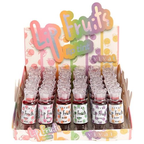Lip Tint Lip Fruits Vivai 3070.1.1 - Box c/ 36 unid