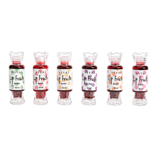 Lip Tint Lip Fruits Vivai 3070.1.1 - Kit c/ 06 unid