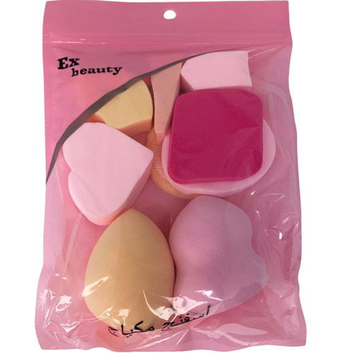 Kit com 09 Esponjas para Maquiagem LUA037-283-2-1
