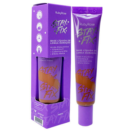 Base Líquida de Longa Duração ME111 Stay Fix Ruby Rose HB-873-S10