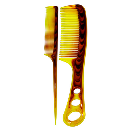 Kit com 02 Pentes para Cabelo Stylo ST-8974