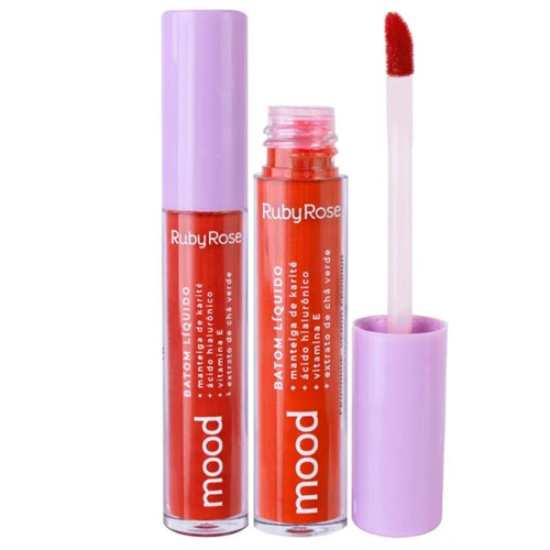 Batom Líquido Mood Relief 16 Ruby Rose HB-566-S16
