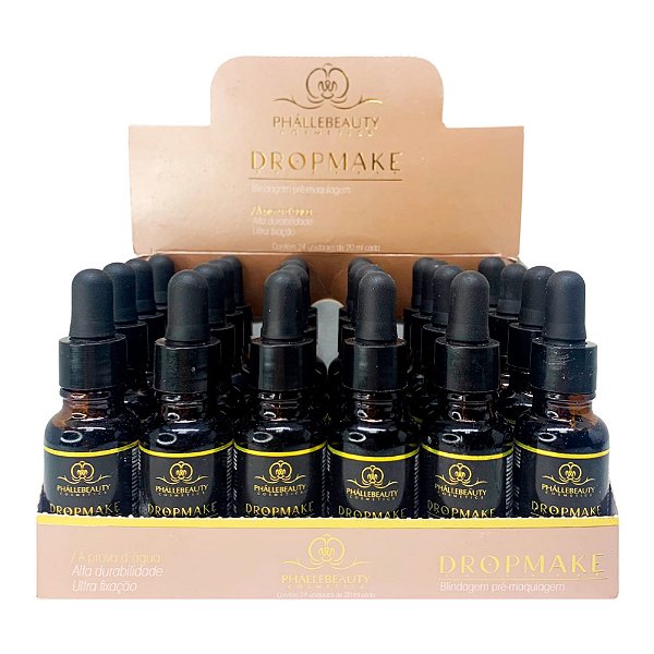 DropMake Blindagem Pré Maquiagem Phállebeauty PH0701 - Box c/ 24 unid