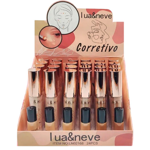 Corretivo Líquido Lua & Neve LN02168 - Box c/ 24 unid