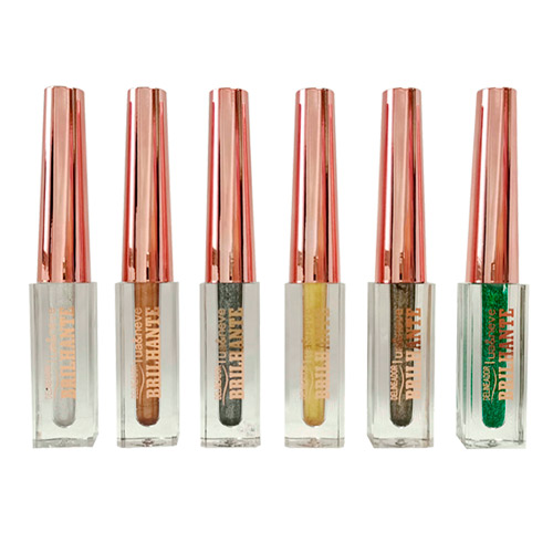 Delineador Líquido Brilhante Lua & Neve LN02112 - Kit c/ 06 unid