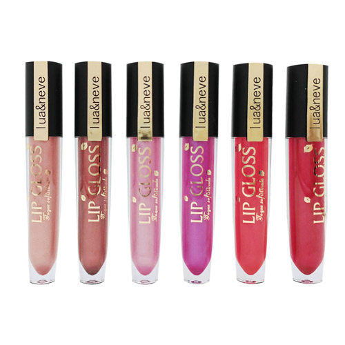 Lip Gloss Toque Sofisticado Lua & Neve LN02314 - Kit c/ 06 unid