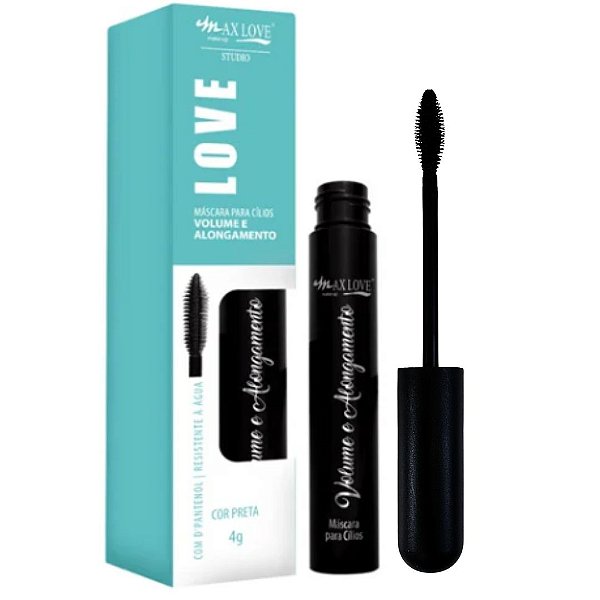 Máscara para Cílios Love Volume e Alongamento 101 Max Love