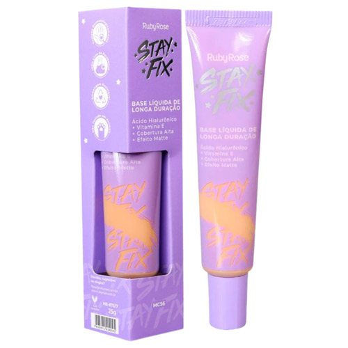 Base Líquida de Longa Duração MC56 Stay Fix Ruby Rose HB-873-S7