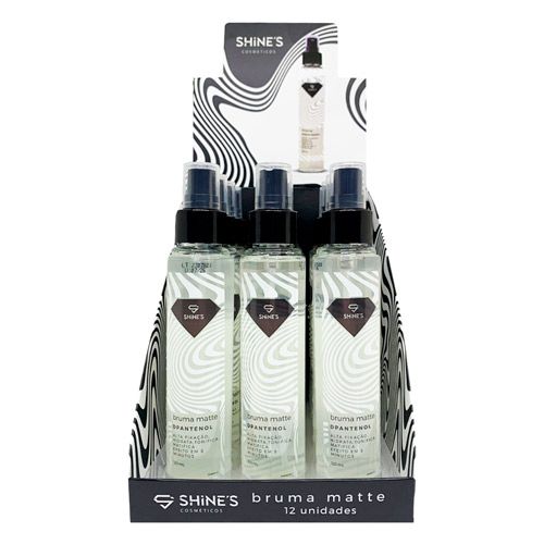 Bruma Matte Dpantenol Shine's SH4001 - Box c/ 12 unid