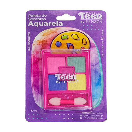 Paleta de Sombras Aquarela Teen Fenzza SKV12011193