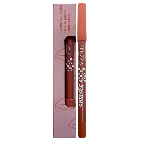 Contorno Labial Lip Liner Rosê Fenzza FZ27002