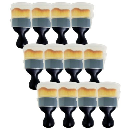 Pincel para Maquiagem PM-576 - Pcte c/ 12 unid