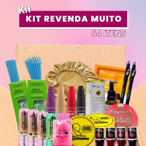 Kit Revenda MUITO (54 Itens)