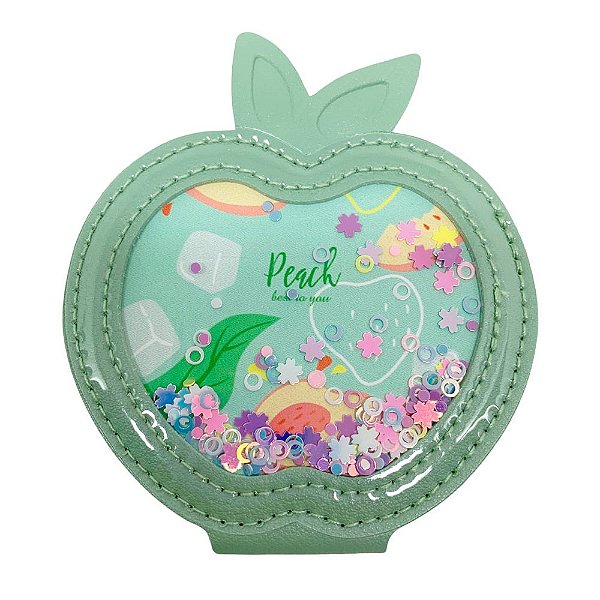 Espelho Portátil de Bolsa Estampado Frutas DF-ES186002-05-04