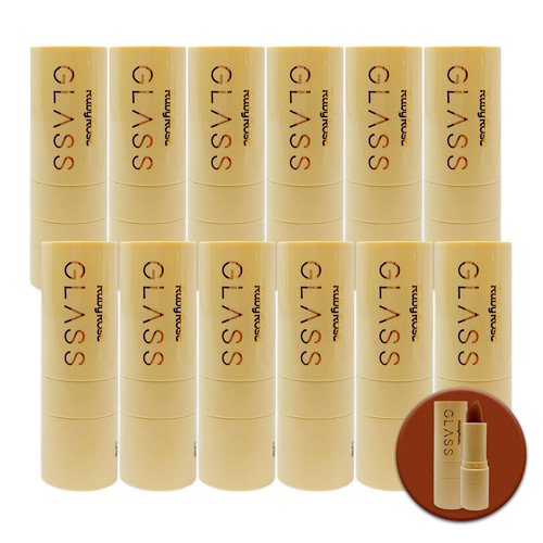 Batom Bastão Velvety BG01 Glass Ruby Rose HB-548-1 - Box c/ 12 unid