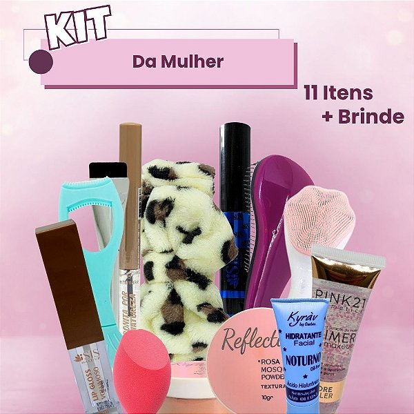 Kit da Mulher - 11 Itens + Brinde
