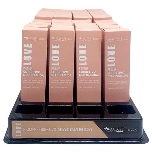 Primer Facial Corretivo Niacinamida Love Max Love - Box c/ 36 unid